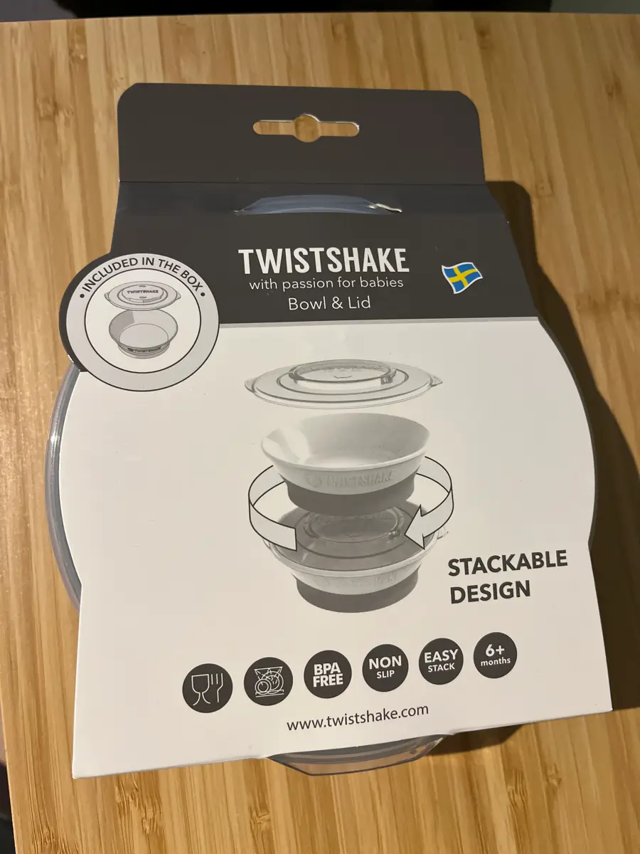 Twistshake Dyb tallerken