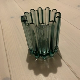 Grøn glas Krukke