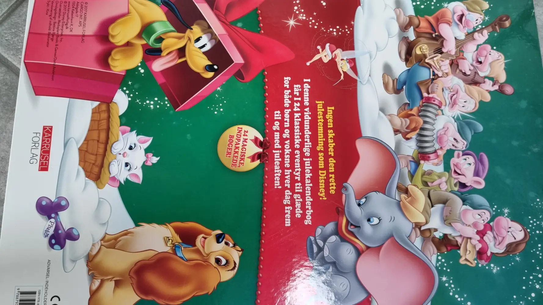 Julekalender med 24 bøger Disney julekalender med 24 pix