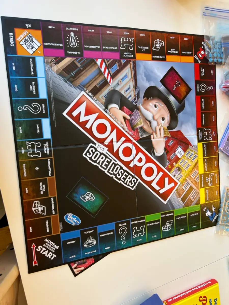 Hasbro Monopoly Sore Losers Edition