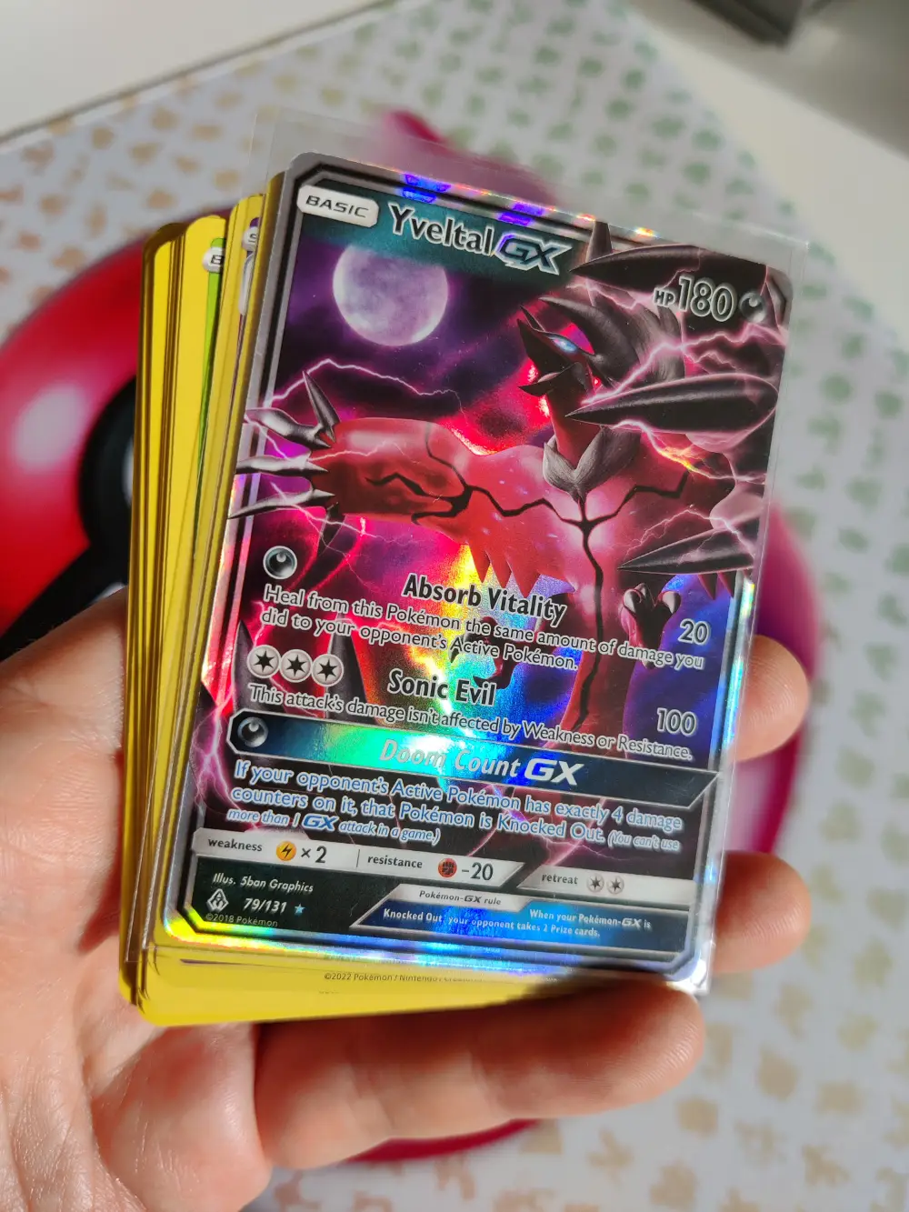 Pokémon Yveltal GX pakke