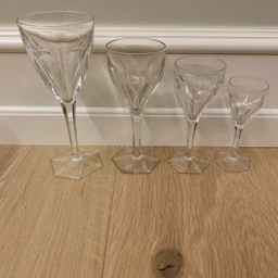 Krystal glas Belgisk krystalglas