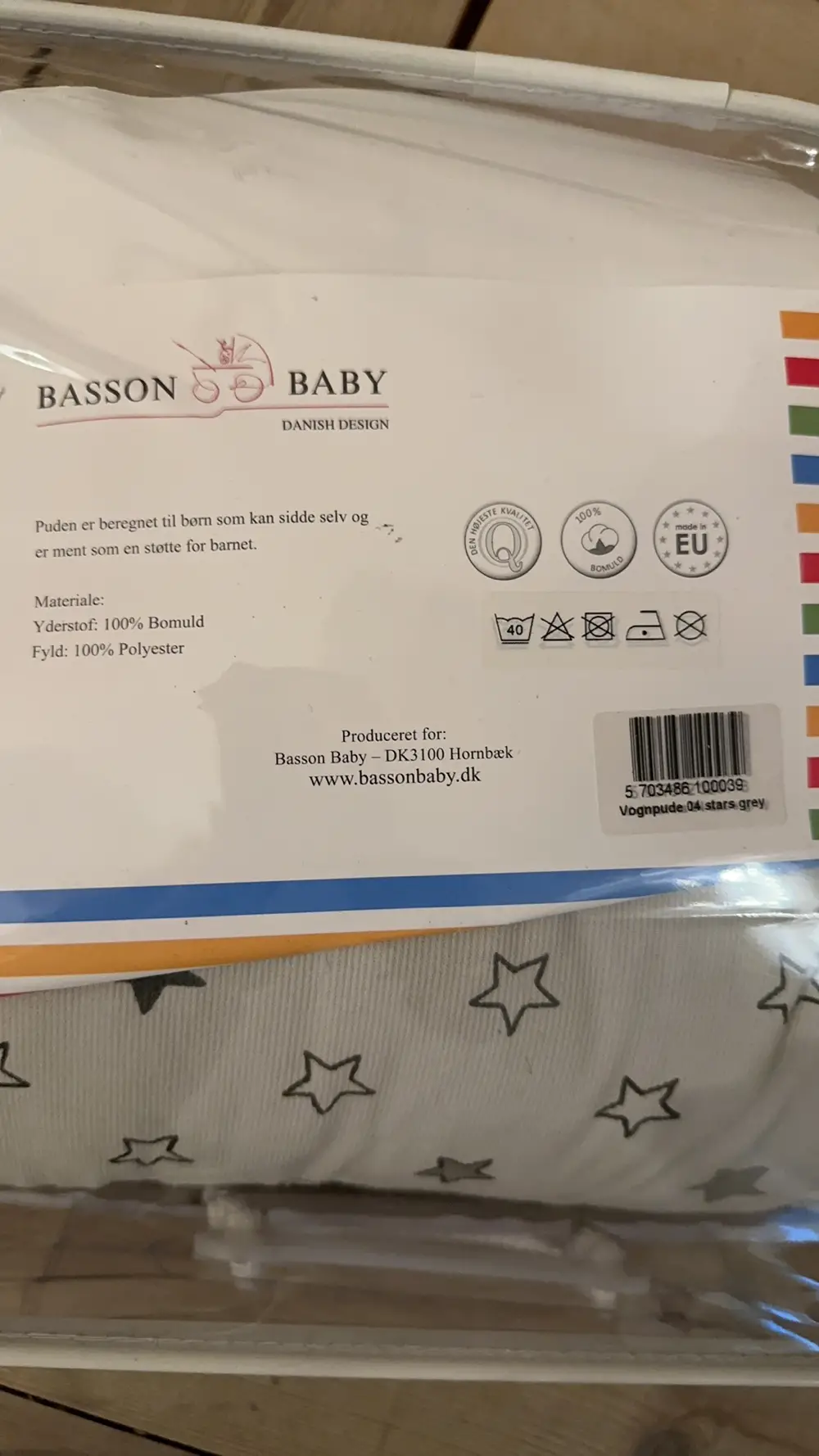 Basson Baby Barnevognspude