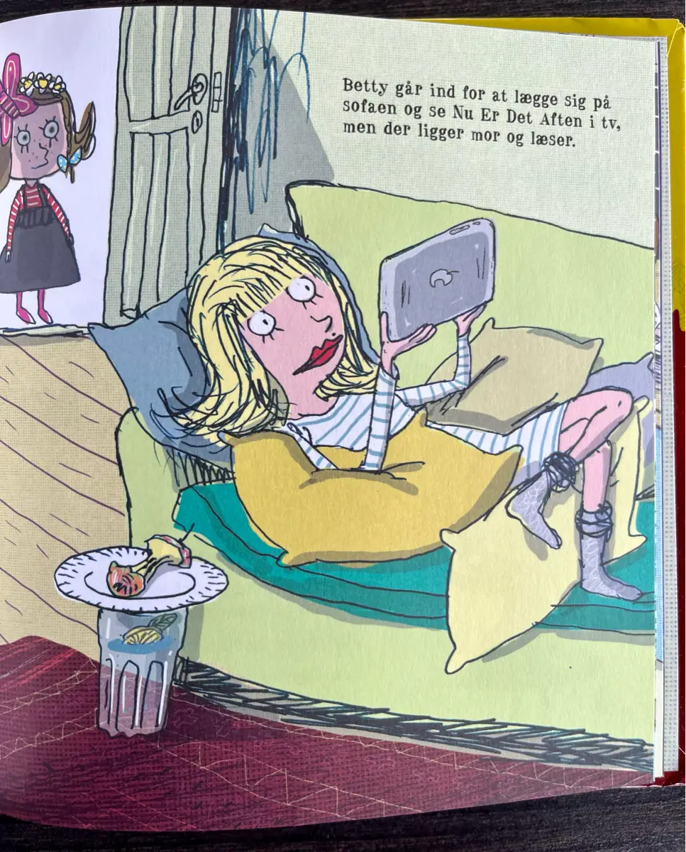 Betty har en hemmelighed billedbog Sød historie højtlæsning bog