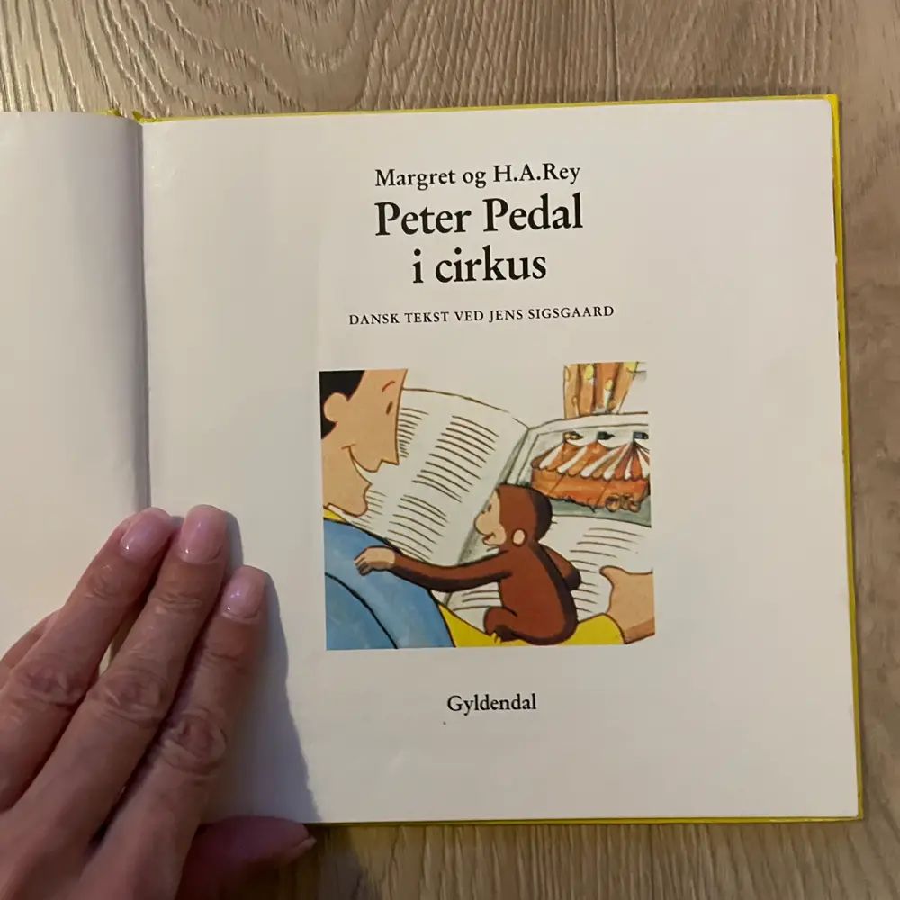 Peter Pedal i cirkus Fin Peter pedal bog
