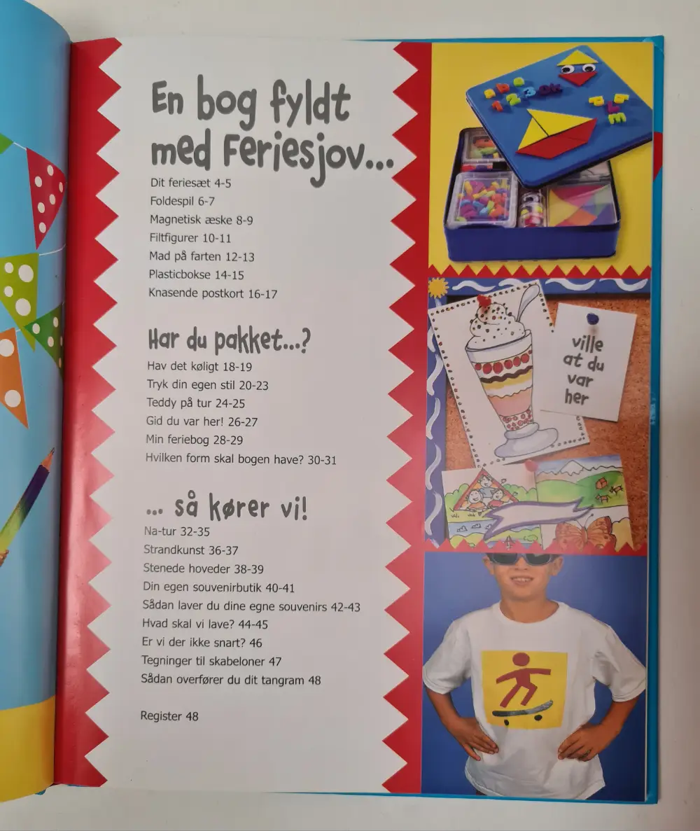 Børnenes sjove feriebog aktivitets bog
