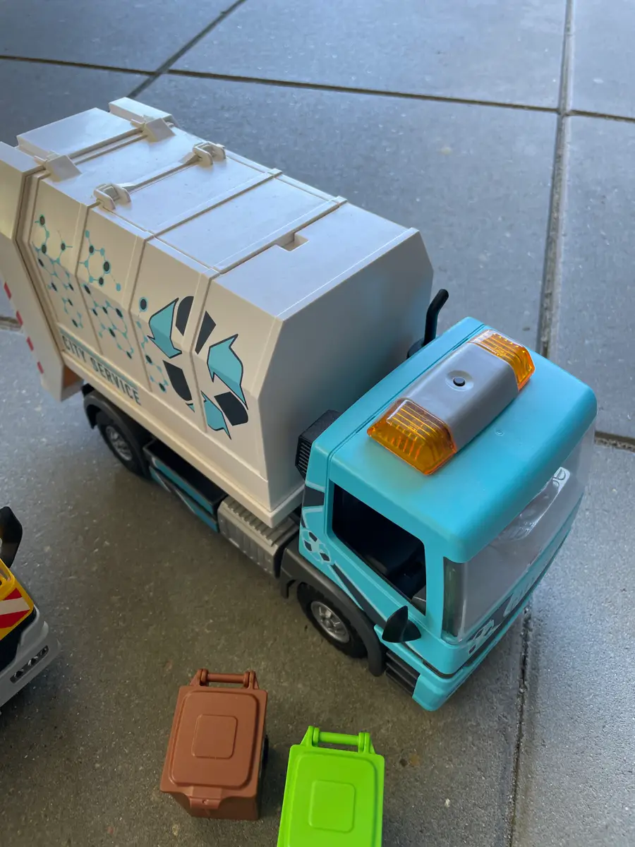 Playmobil Skraldebil og lastbil