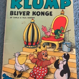 Rasmus klump bliver konge Bog