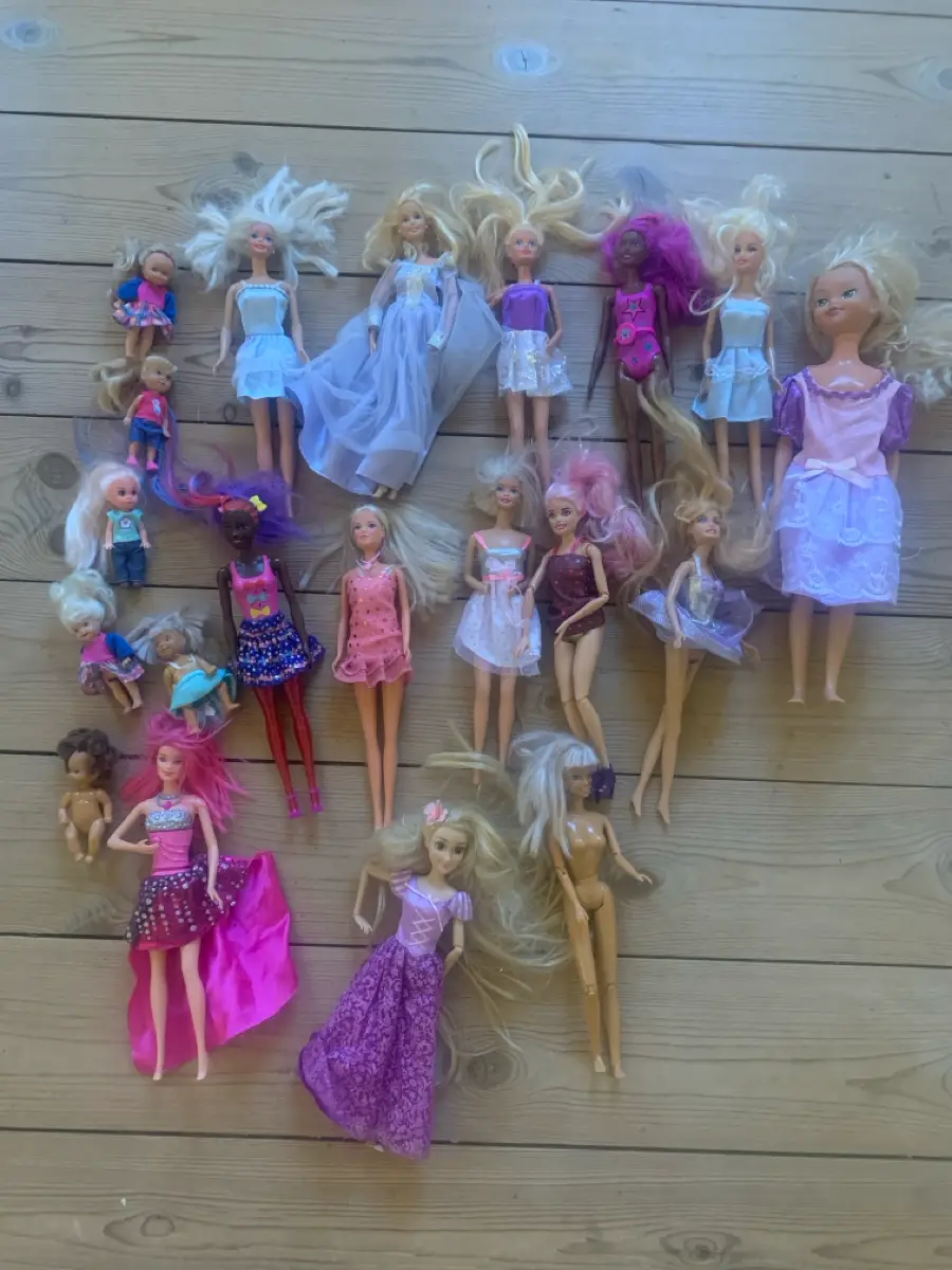 Barbie Barbier Hus møbler bil tøj