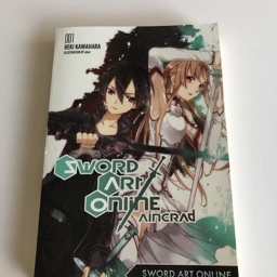 Sword Art Online bind 1 Manga Light Novel på engelsk