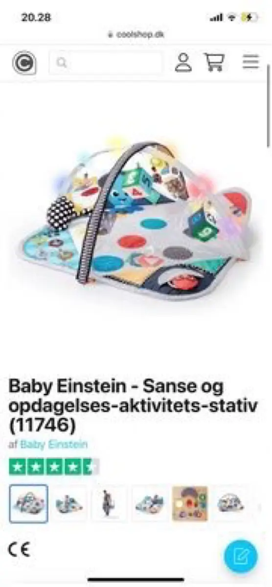 Baby Einstein Aktivitetstæppe