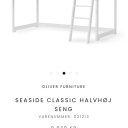 Oliver Furniture Halvhøj seng