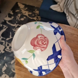 Retro Stor keramik skål