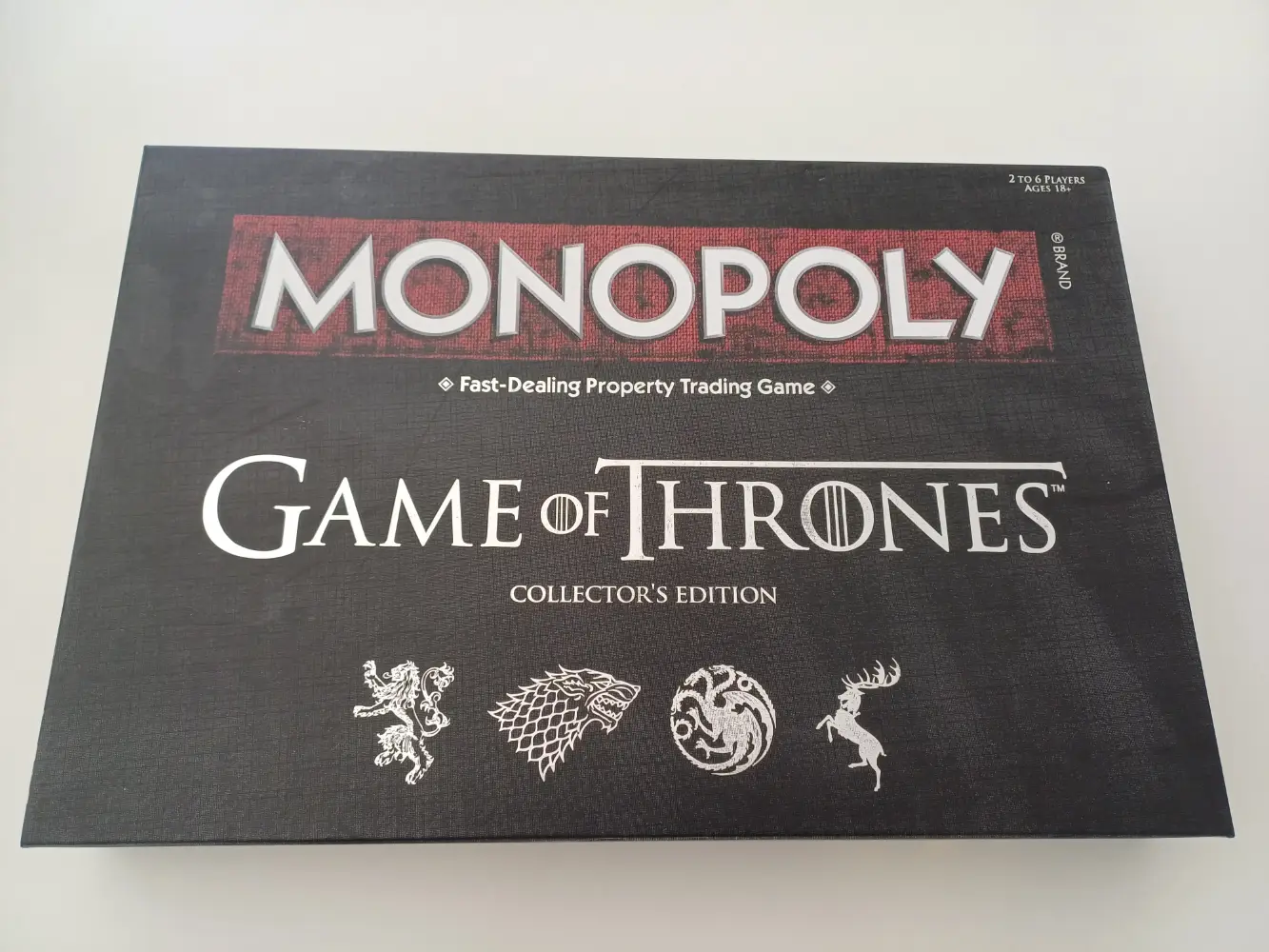 Monopoly Game of Thrones collector edit