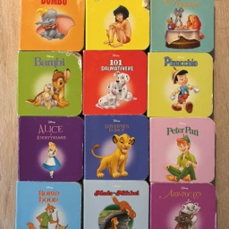 12 stk Disney eventyr i pixi format Bøger