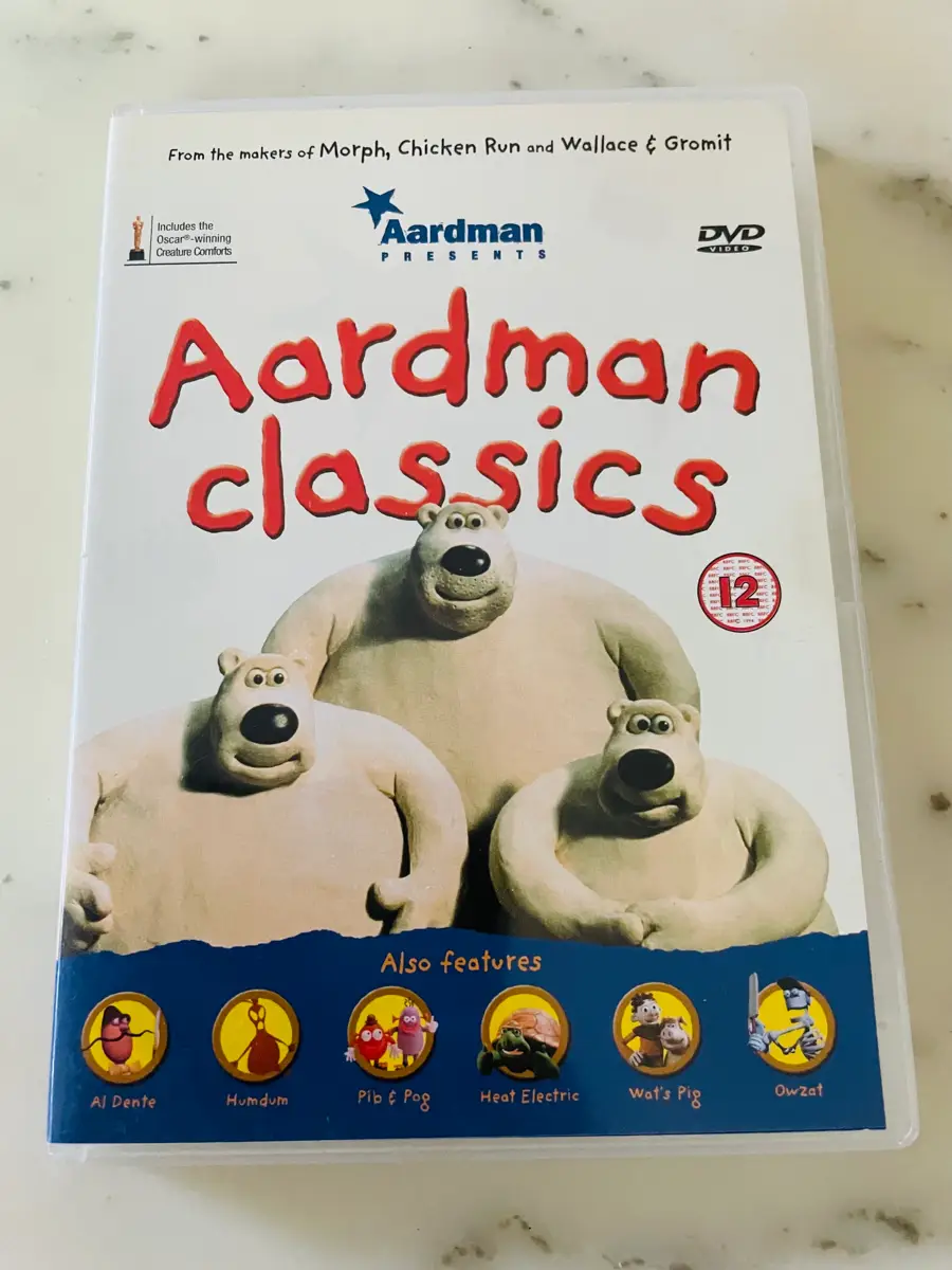 Aardmam classics Dvd film