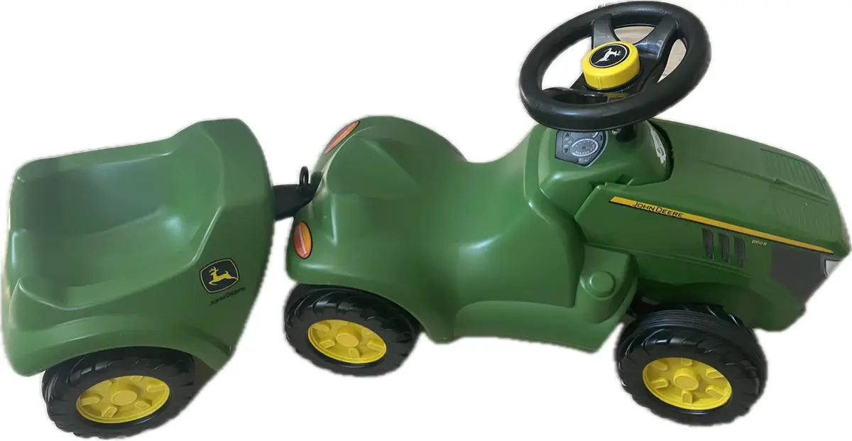 John Deere Traktor og vogn