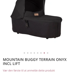 Mountain Buggy Carrycot facetoface kørepose