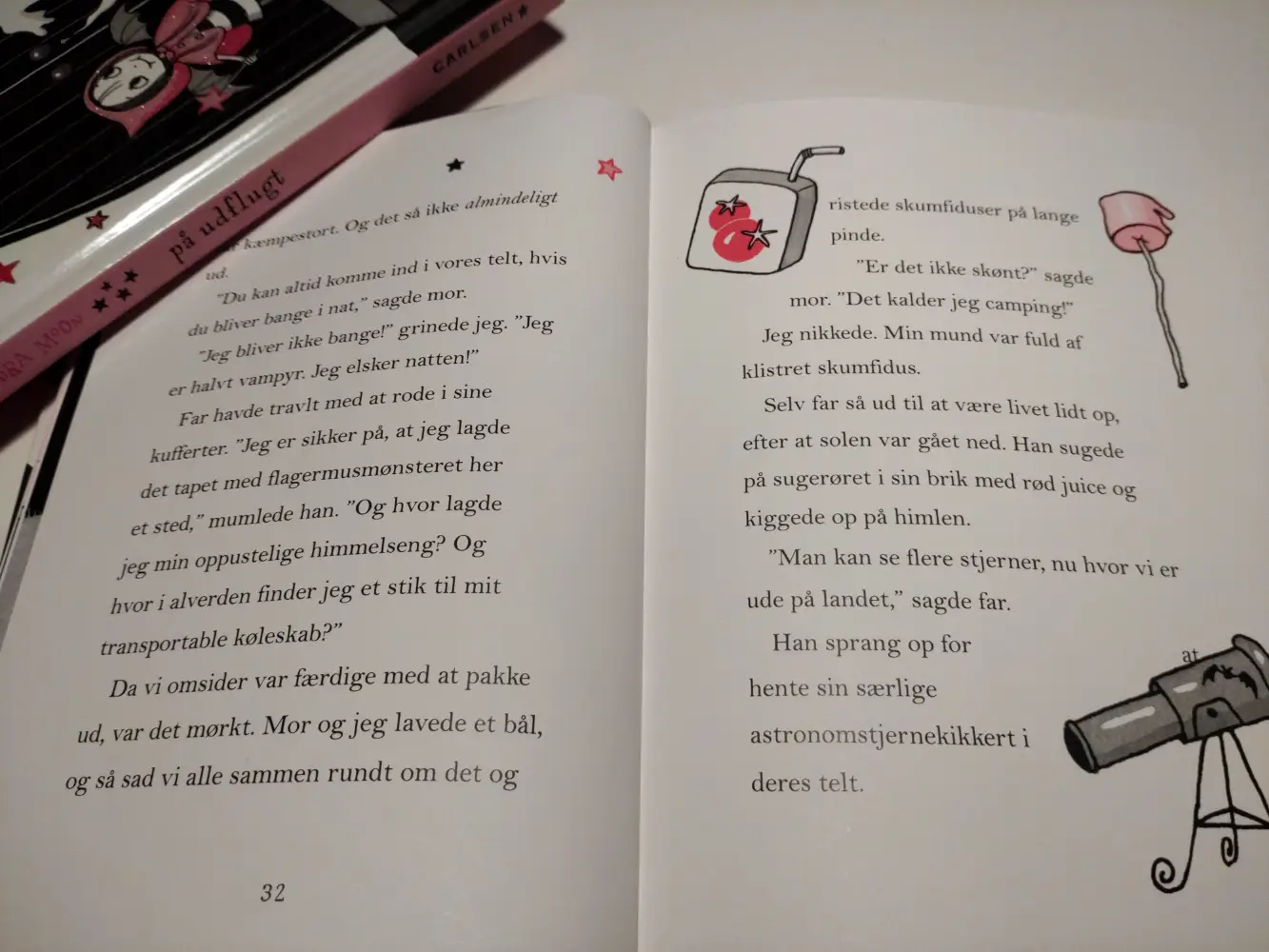 Isadora Moon på camping Bøger