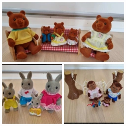 Sylvanian Families Bamser kaniner og aber