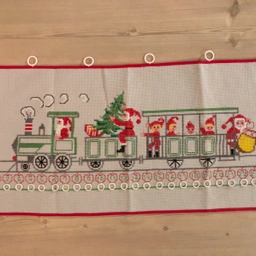 Retro Broderet julekalender