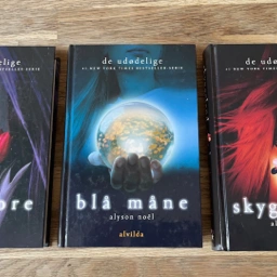 De udødelige bogserie Evermore blå måne skyggeland