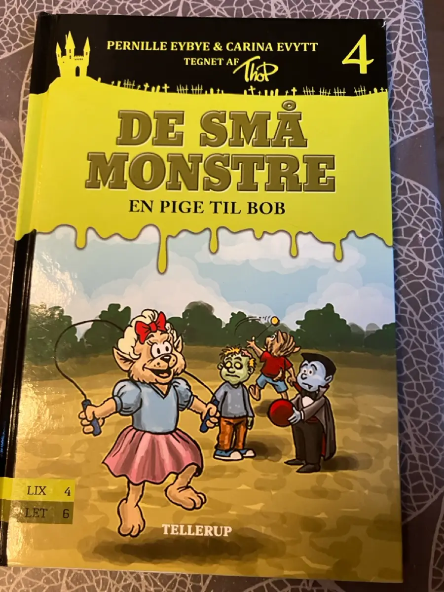 DE SMÅ MONSTRE - EN PIGE TIL BOB Let læs bog