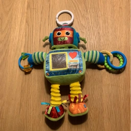 Lamaze Kat robot og bamse