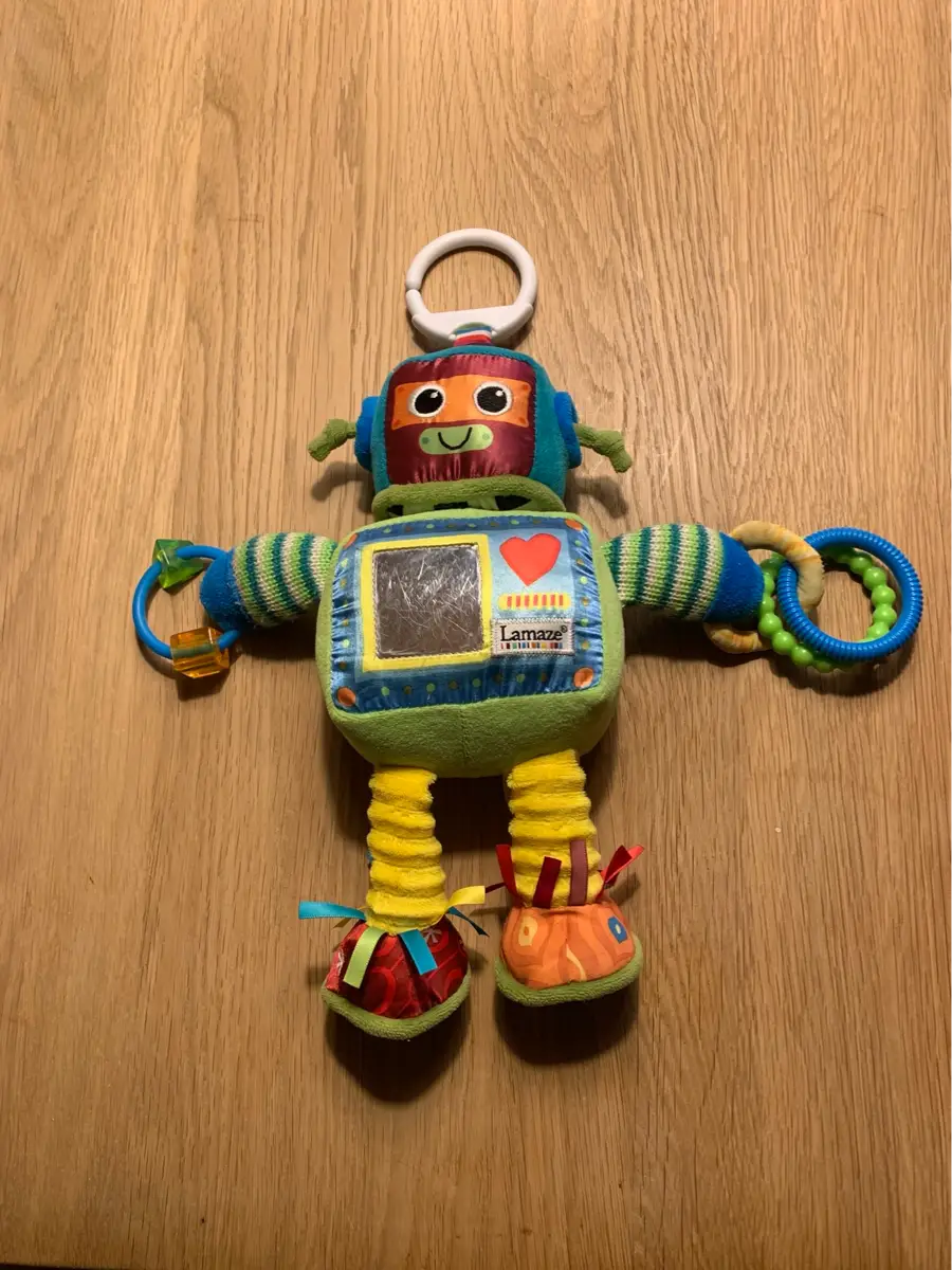 Lamaze Kat robot og bamse