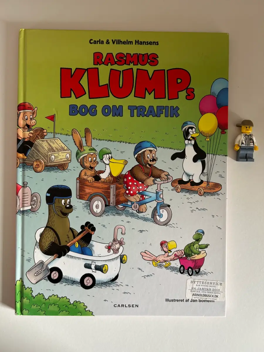 Rasmus Klump Bog om trafik