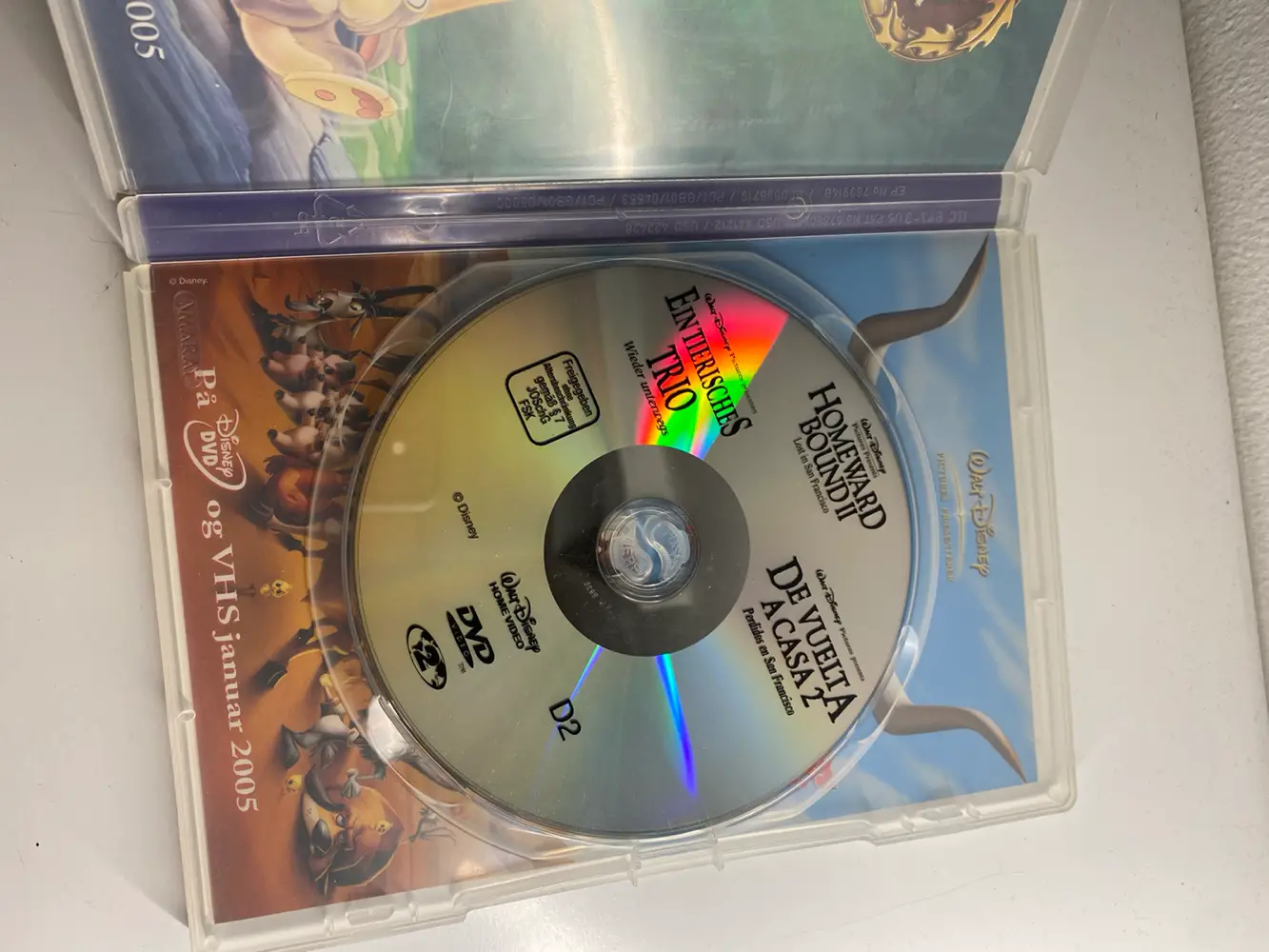 Disney - Den fantastiske rejse II DVD