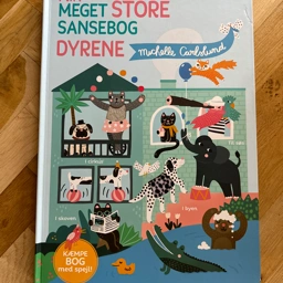 Min meget store sansebog dyrene Bog