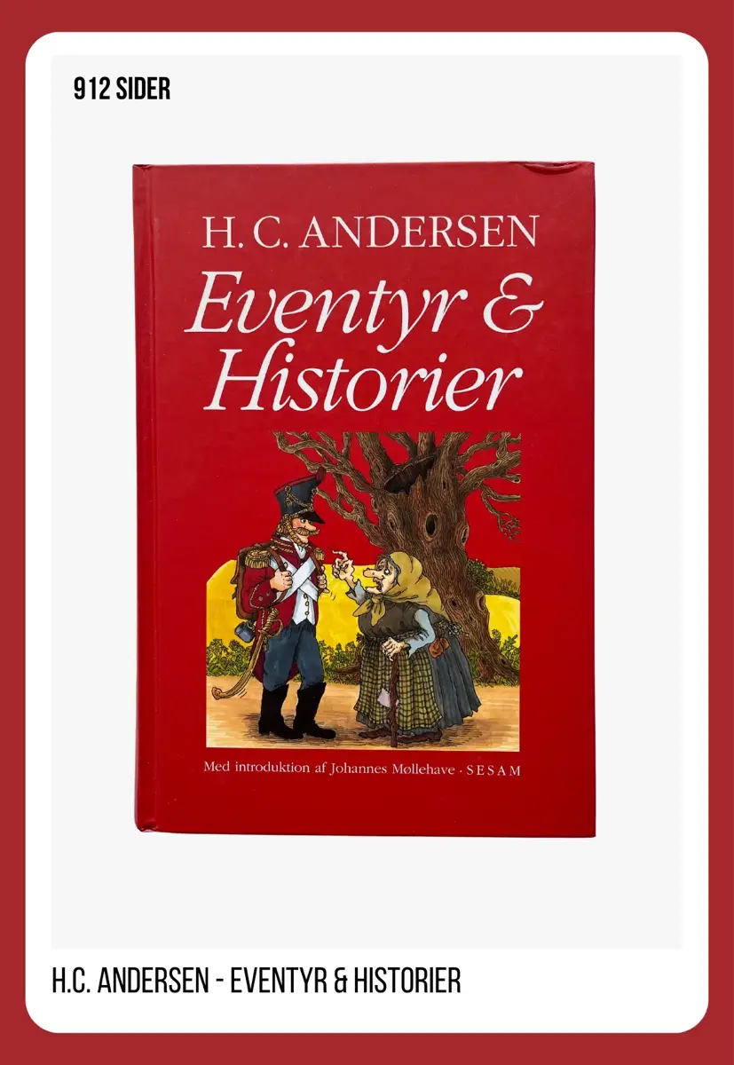 HC Andersen eventyr og historier Bog