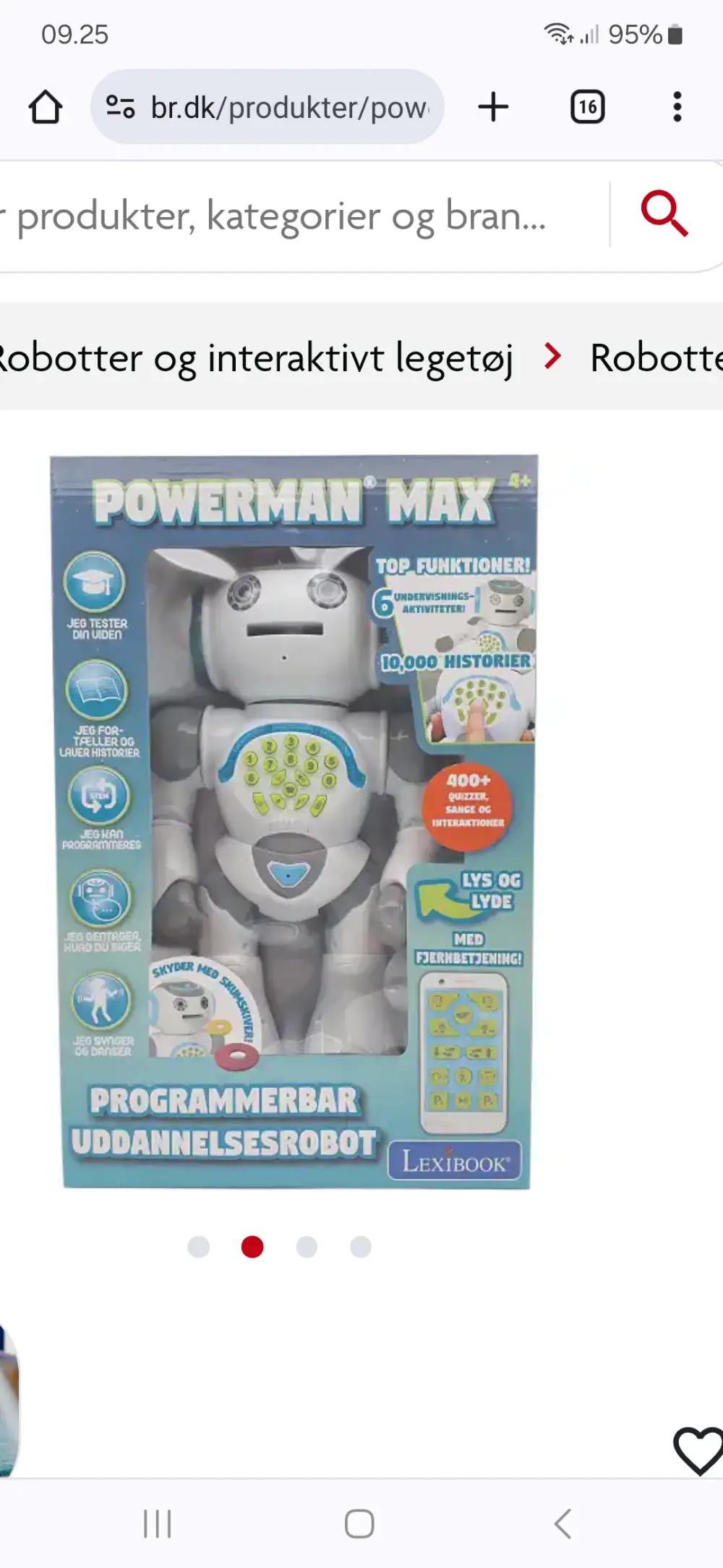 Lexibook Powerman Max Robot