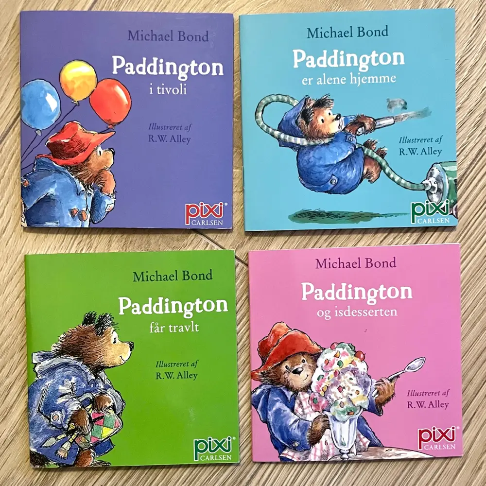 Paddington i Tivoli mfl Fine Paddington pixi bøger