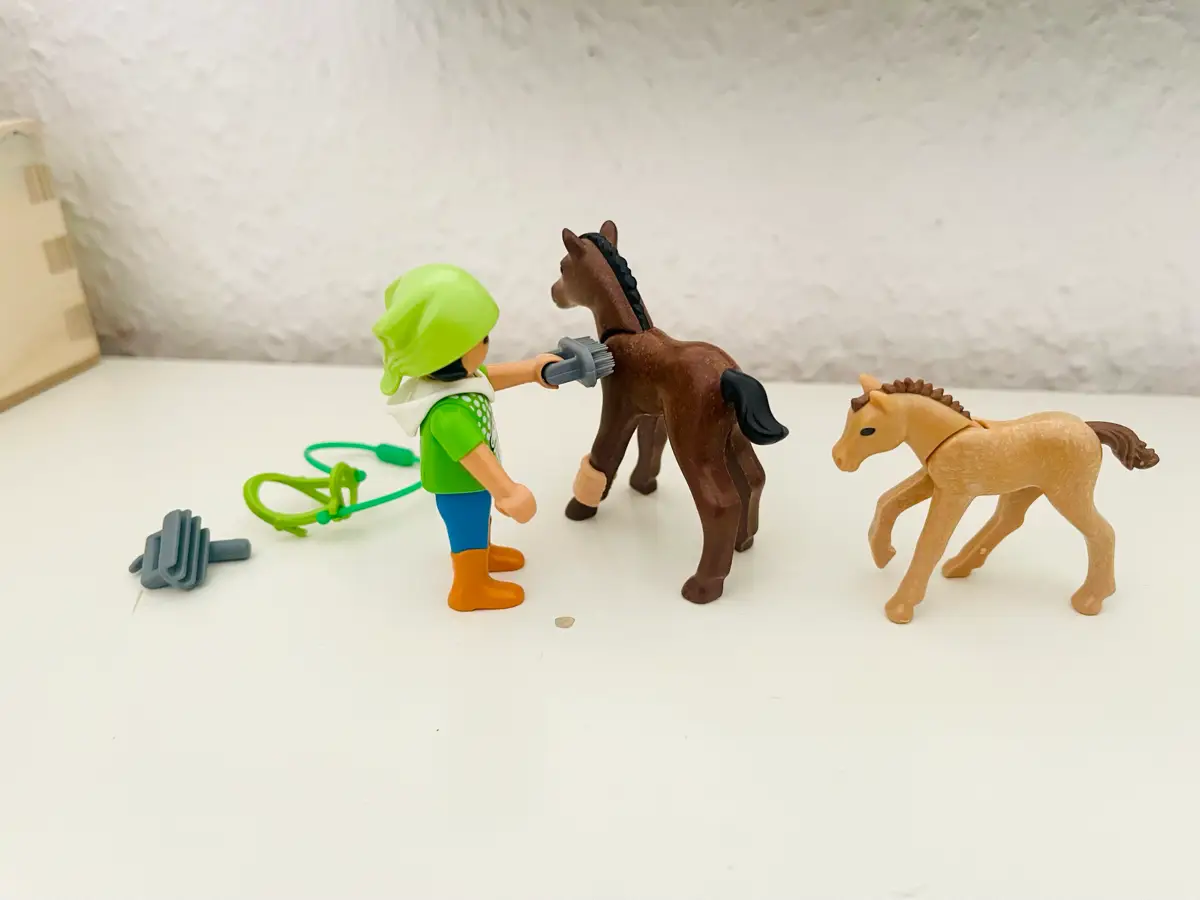 Playmobil Barn og pony