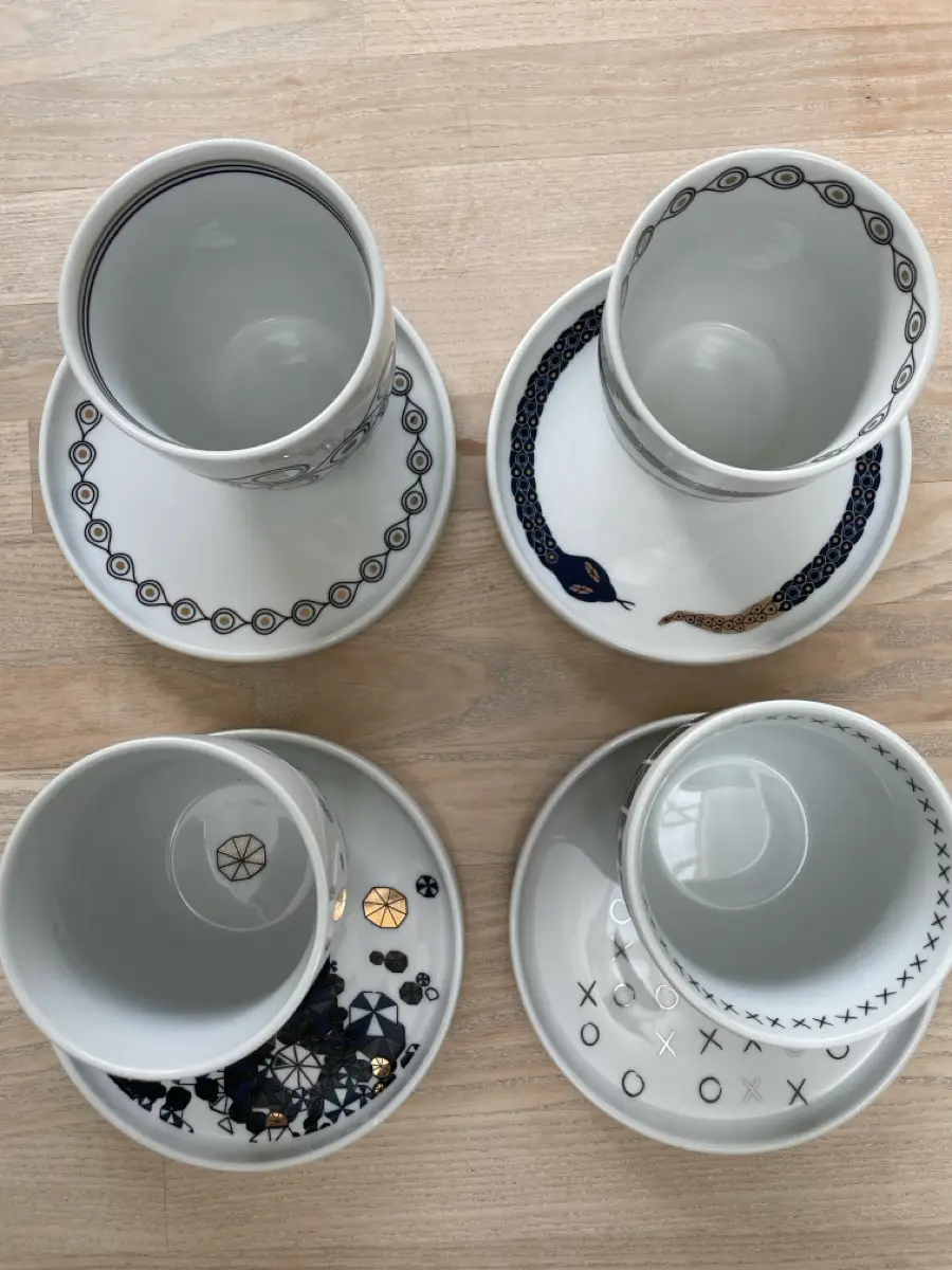 Boconcept Porcelæns kopper og tallerken