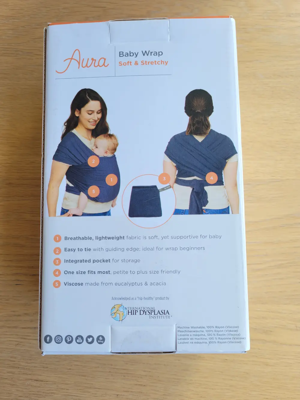 Ergobaby Aura baby wrap