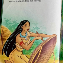 Disney Pocahontas og den vrede ørn bog Billedbog læs højt bog Disney