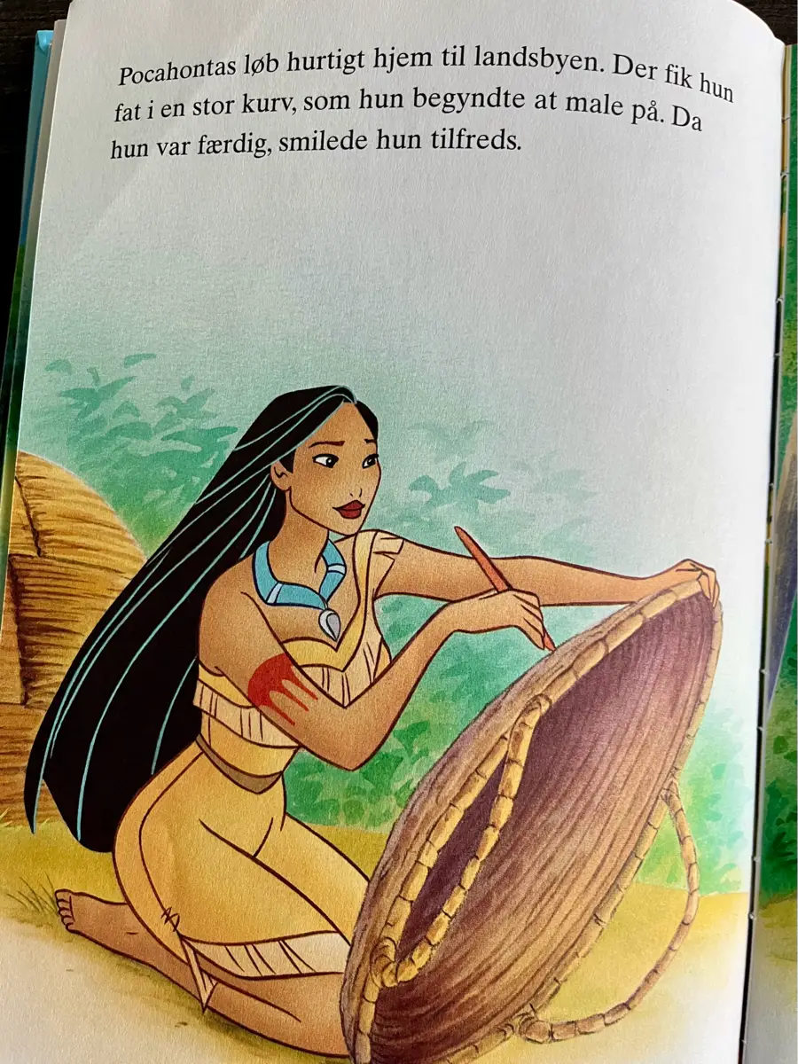 Disney Pocahontas og den vrede ørn bog Billedbog læs højt bog Disney