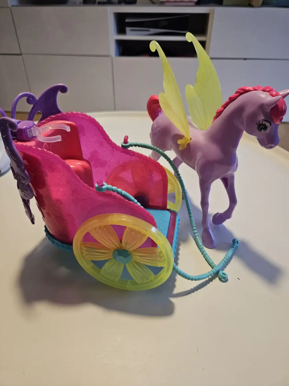 Barbie Dreamtopia hest og vogn
