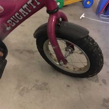 Bugatti Cykel med støtte hjul