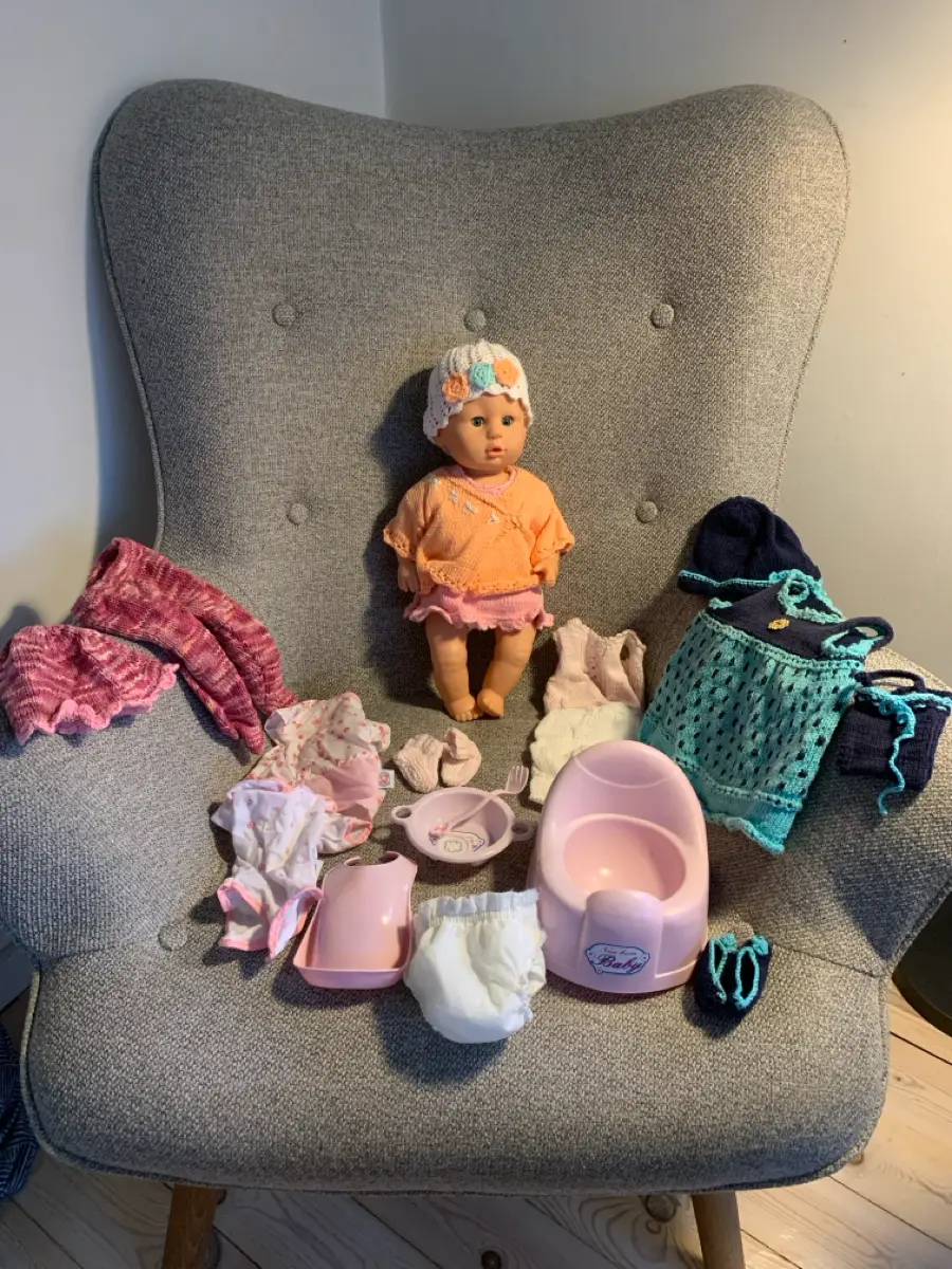 BABY BORN Dukke udstyr og tøj