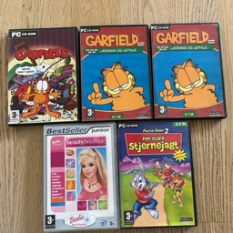 Garfield Barbie Fætter kanin PC spil