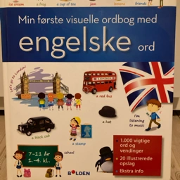 Min første visuelle ordbog med engelske Bog