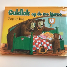 Guldlok og de tre bjørne Pop-up bog