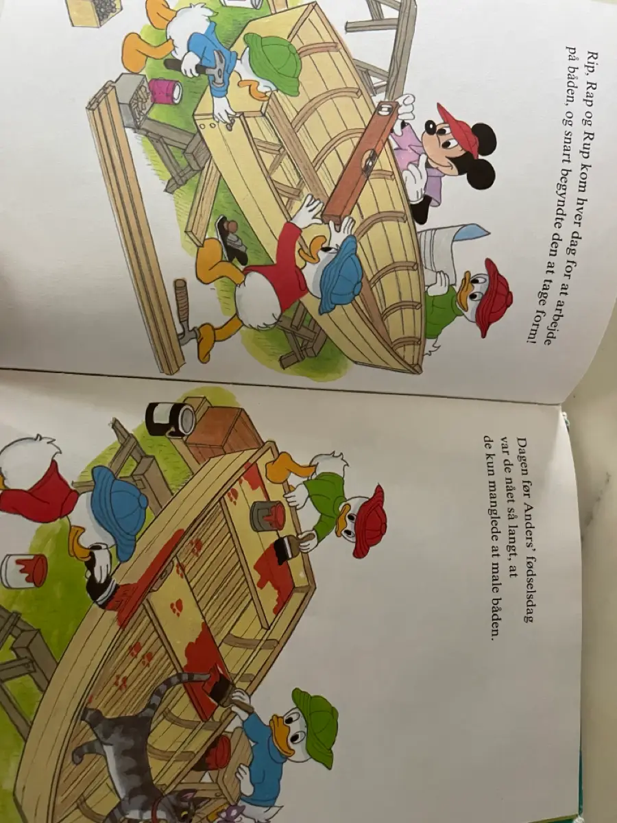 Disney  Anders Ands fødselsdag Bog bøger