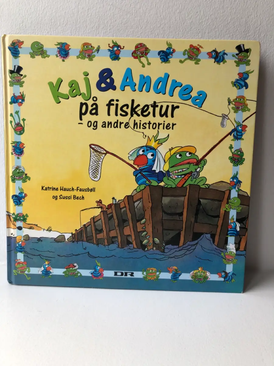 Kaj og Andrea på fisketur Bog med 8 historier