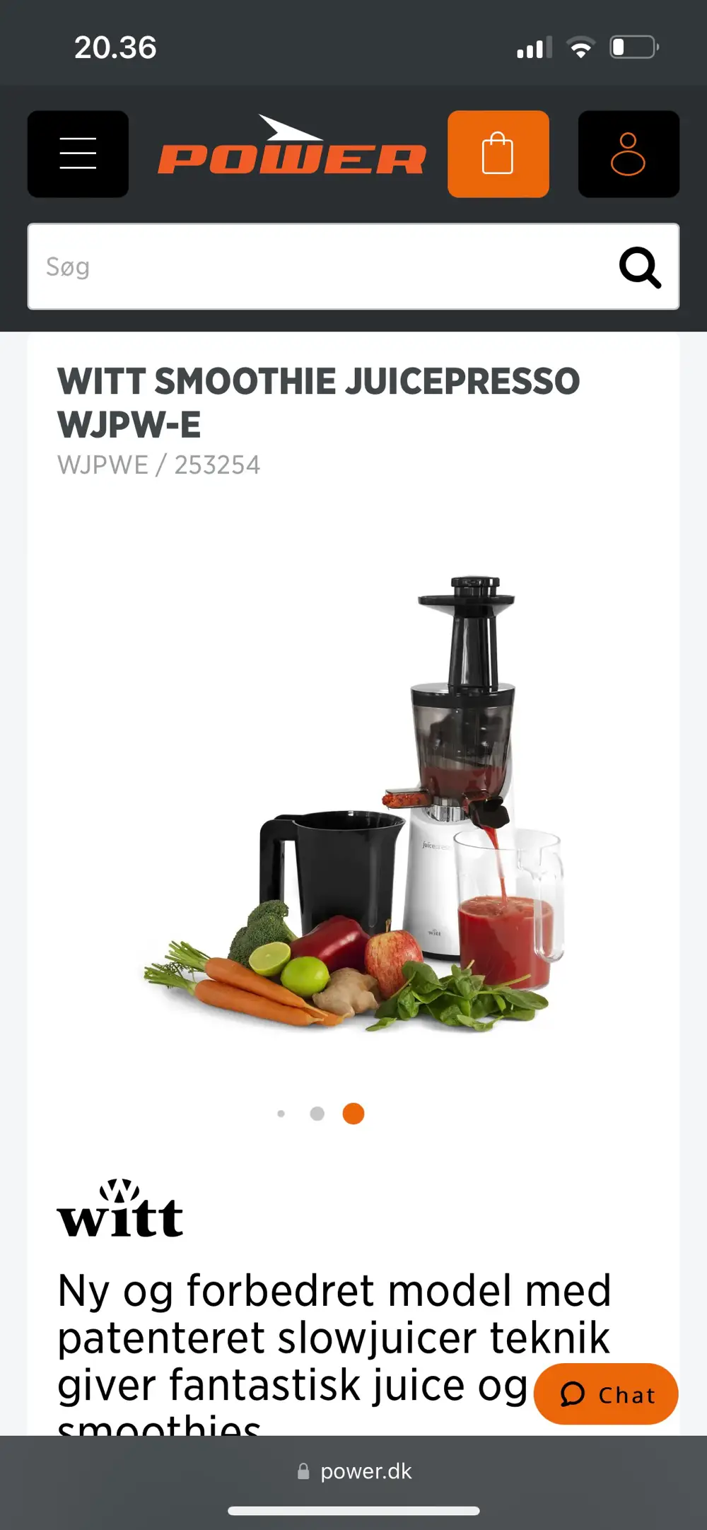 Witt Smoothie Juicepresso