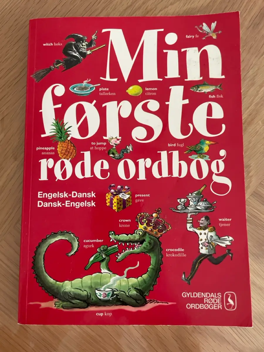 Min første røde ordbog Dansk/engelsk - Engelsk/dansk